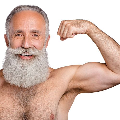 Older Strong Man