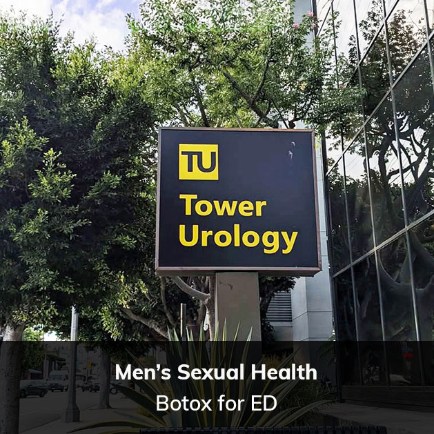 Botox for ED, Tower Urology