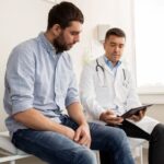 Male examination for low no sperm